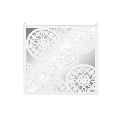 Zidni Ukras DKD Home Decor Ogledalo Bijela Drvo MDF (90 x 1,5 x 90 cm) Cijena