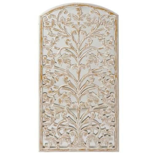 Zidni Ukras DKD Home Decor 45 x 2 x 89 cm Premaz u shabby stilu Bijela romantični Cijena