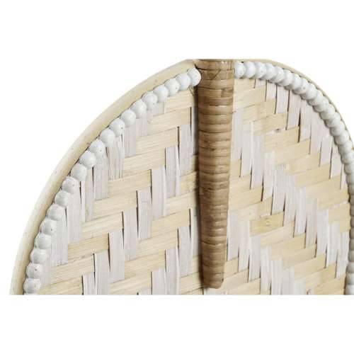 Zidni Ukras DKD Home Decor Smeđa Bijela Evantai Bambus (27 x 2 x 64 cm) (27 x 2 x 55 cm) Cijena