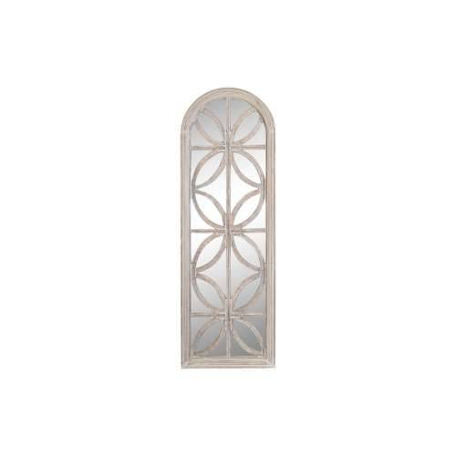 Zidno ogledalo DKD Home Decor Bijela Indijac Prozor Decapé 60 x 2,5 x 180 cm Cijena