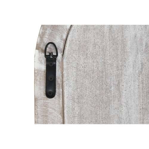 Zidno ogledalo DKD Home Decor Bijela Indijac Prozor Decapé 60 x 2,5 x 180 cm Cijena