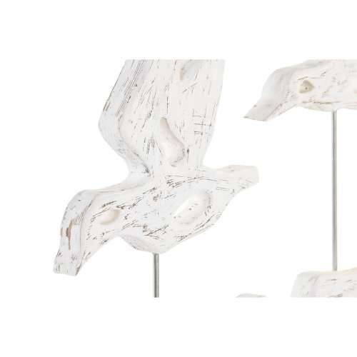 Ukrasna figura DKD Home Decor Smeđa Bijela Željezo Drvo Manga ptice (32 x 10 x 51 cm) Cijena