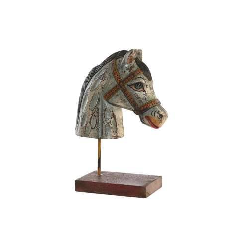 Ukrasna figura DKD Home Decor Konj Željezo Drvo Manga (24 x 12 x 35 cm) Cijena