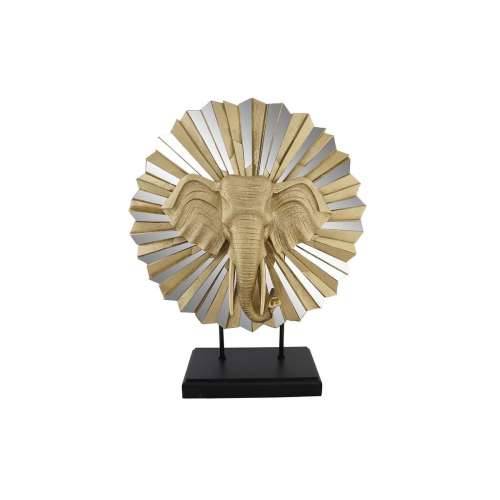 Ukrasna figura DKD Home Decor 47 x 18 x 56,5 cm Slon zlatan Cijena