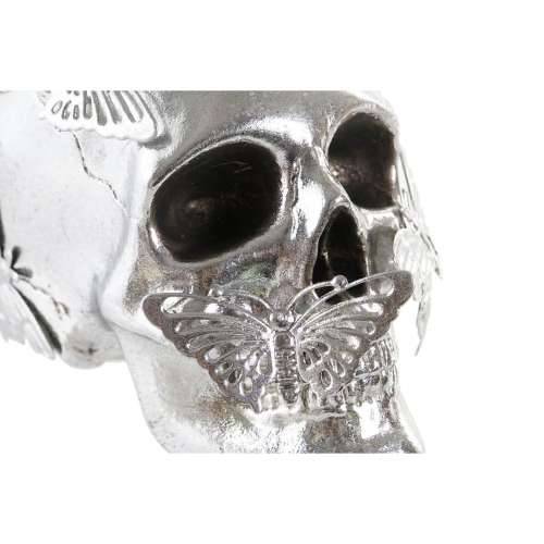 Ukrasna figura DKD Home Decor zlatan Srebrna Lubanja 16,5 x 10,5 x 11,5 cm (2 kom.) Cijena