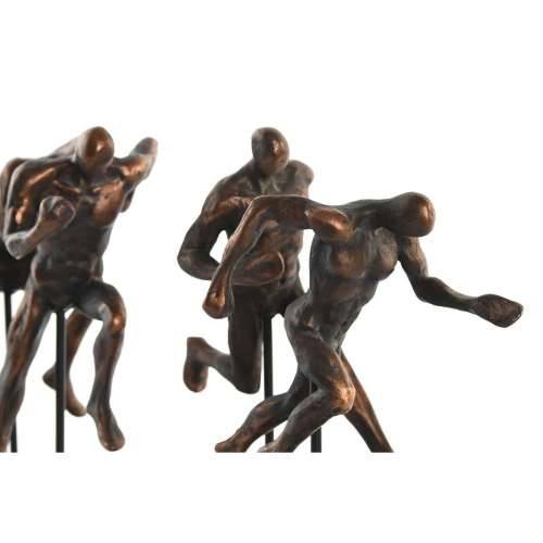 Ukrasna figura DKD Home Decor Metal Bakar Smola moderan (43 x 11,5 x 19 cm) Cijena
