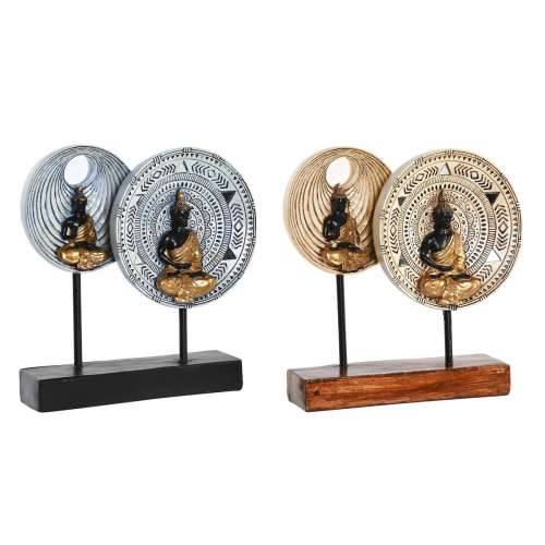 Ukrasna figura DKD Home Decor 25 x 6,7 x 25,6 cm Bež Plava Buda Orijentalno (2 kom.) Cijena