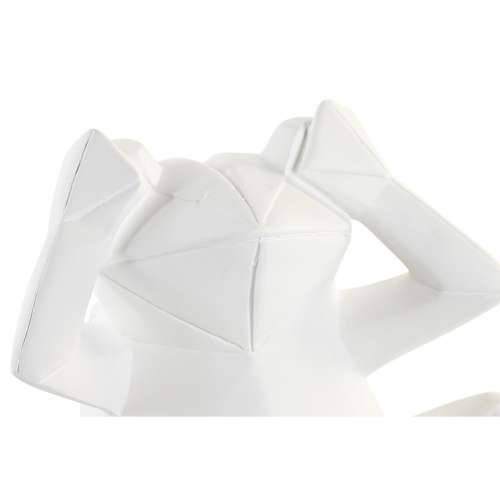 Ukrasna figura DKD Home Decor 18,5 x 13 x 17,8 cm Bijela Žaba (3 kom.) Cijena
