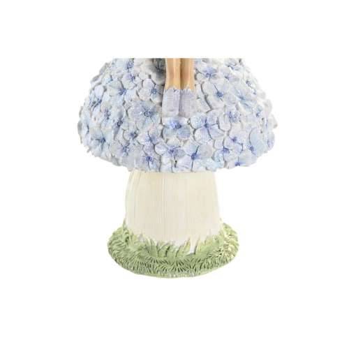 Ukrasna figura DKD Home Decor Plava Roza Lila Vila 9,5 x 8 x 17 cm (3 Dijelovi) Cijena