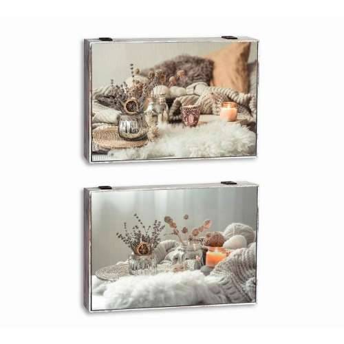 Cutie Decorativă DKD Home Decor Pisana Drvo MDF Spa brojač (2 kom.) Cijena