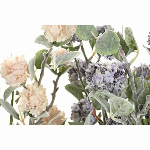 Ukrasna Biljka DKD Home Decor 30 x 30 x 78 cm Roza Metal Lila Zelena PVC (2 kom.) Cijena