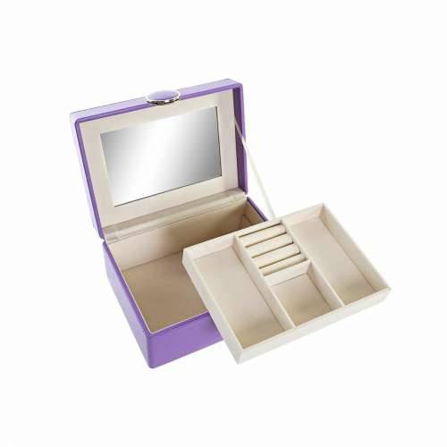 Kutija za nakit DKD Home Decor Lila Drvo MDF 17 x 13 x 8,5 cm Cijena