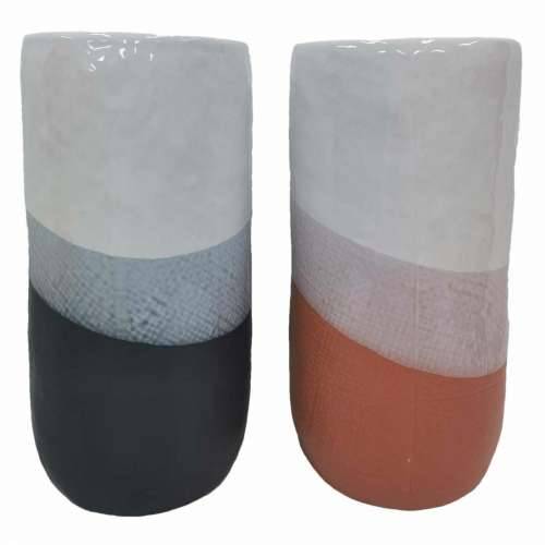 Vrč DKD Home Decor Trobojna 13 x 13 x 25 cm Dolomite (2 kom.) Cijena