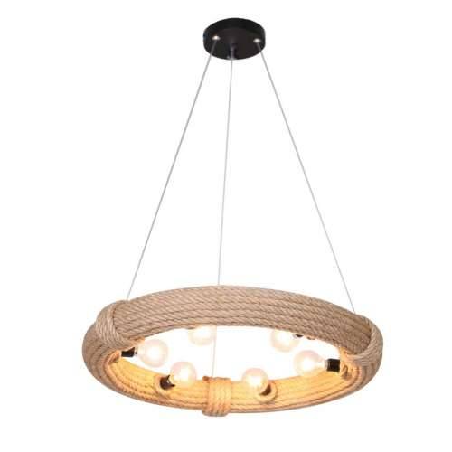 Stropna svjetiljka DKD Home Decor Smeđa Uže (51 x 51 x 10 cm) (47 X 47 X 10 CM) Cijena