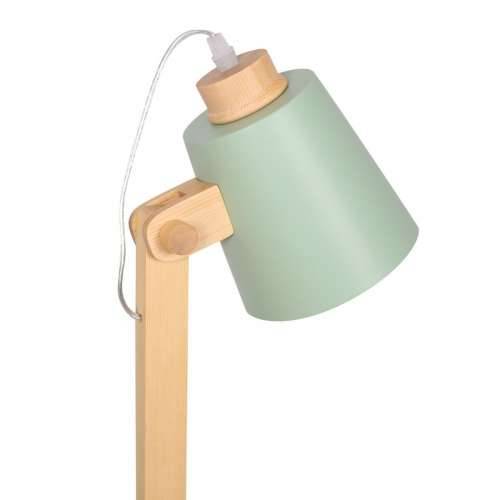 Stolna svjetiljka DKD Home Decor Zelena Roza Prirodno Drvo Metal 50 W 220 V 18 x 20 x 45 cm 15 x 20 x 50 cm (2 kom.) Cijena