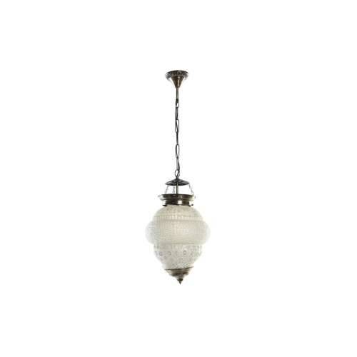 Stropna svjetiljka DKD Home Decor Bijela Metal Kristal 25 W 23 x 23 x 33 cm Cijena