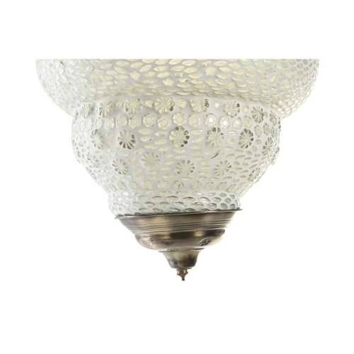 Stropna svjetiljka DKD Home Decor Bijela Metal Kristal 25 W 23 x 23 x 33 cm Cijena