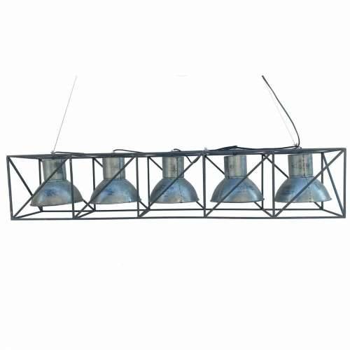 Stropna svjetiljka DKD Home Decor Više položaja 115 x 24 x 24 cm Crna Siva Metal 50 W Cijena