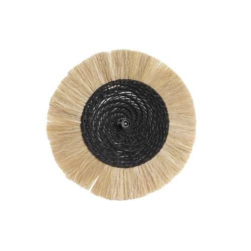 Zidna svjetiljka DKD Home Decor Prirodno Crna Kolonijalni Željezo 220 V 25 W juta (42 x 9 x 42 cm) Cijena