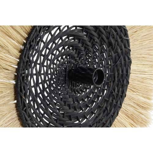 Zidna svjetiljka DKD Home Decor Prirodno Crna Kolonijalni Željezo 220 V 25 W juta (42 x 9 x 42 cm) Cijena