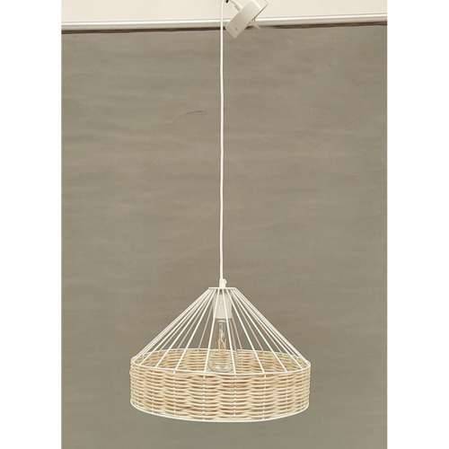 Stropna svjetiljka DKD Home Decor 35 x 35 x 22 cm Crna Metal Ratan 50 W (2 kom.) Cijena