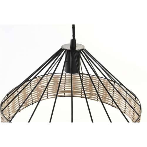 Stropna svjetiljka DKD Home Decor 35 x 35 x 22 cm Crna Metal Ratan 50 W (2 kom.) Cijena
