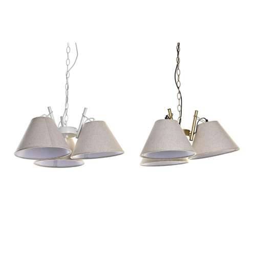 Stropna svjetiljka DKD Home Decor 50 x 46 x 30 cm zlatan Metal Bijela 50 W (2 kom.) Cijena