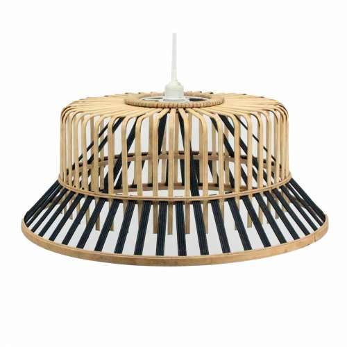 Stropna svjetiljka DKD Home Decor Smeđa Crna Bambus 50 W 60 x 60 x 30 cm 60 x 60 x 25 cm Cijena