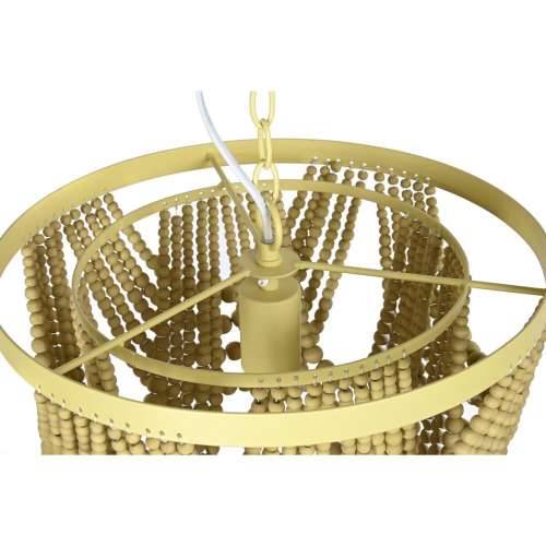Stropna svjetiljka DKD Home Decor Metal Smeđa Rumena 50 W Drvo MDF (35 x 35 x 95 cm) Cijena
