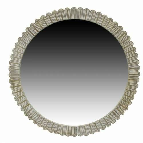 Zidno ogledalo DKD Home Decor Prirodno Kolonijalni Decapé 71 x 3 x 71 cm Cijena