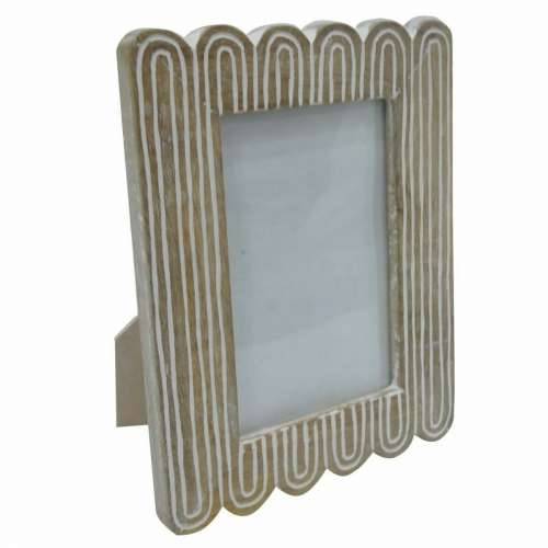 Okvir za sliku DKD Home Decor 19 x 2 x 21 cm 16 x 2 x 21 cm Prirodno Kolonijalni Drvo Manga Cijena