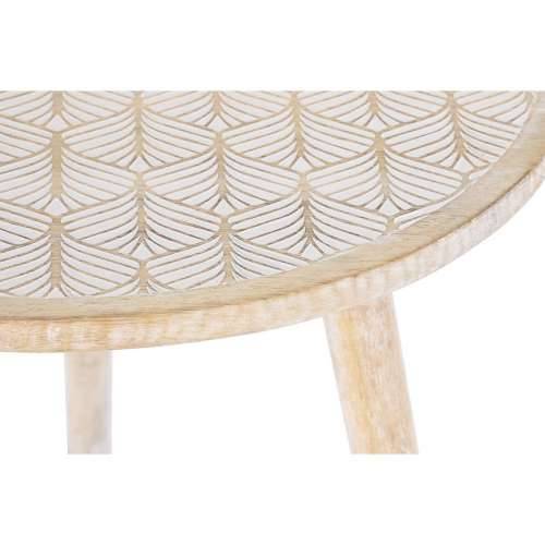 Pomoćni stolić DKD Home Decor Smeđa Drvo Manga (50,5 x 50,5 x 47,5 cm) Cijena