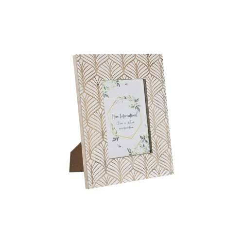 Okvir za sliku DKD Home Decor 22,5 x 2 x 28 cm Kristal Smeđa Bijela Drvo Manga gradski Cijena