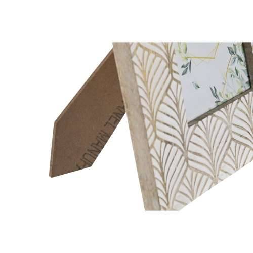 Okvir za sliku DKD Home Decor 22,5 x 2 x 28 cm Kristal Smeđa Bijela Drvo Manga gradski Cijena