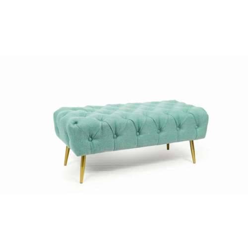 Stolac DKD Home Decor Zelena zlatan Metal 103 x 46 x 42 cm Cijena