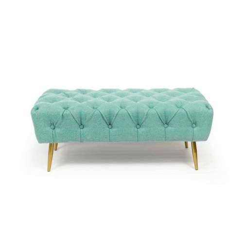 Stolac DKD Home Decor Zelena zlatan Metal 103 x 46 x 42 cm Cijena