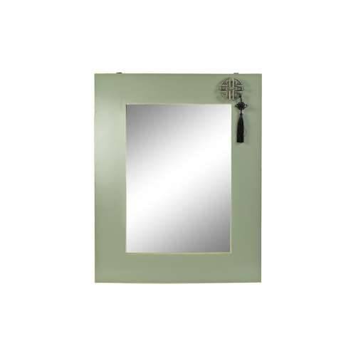 Zidno ogledalo DKD Home Decor Crvena Zelena zlatan Orijentalno 70 x 2 x 90,5 cm Cijena