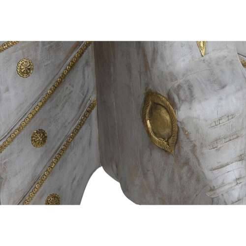 Hodnik DKD Home Decor Bijela Siva zlatan 80 x 30 x 96 cm Slon Cijena