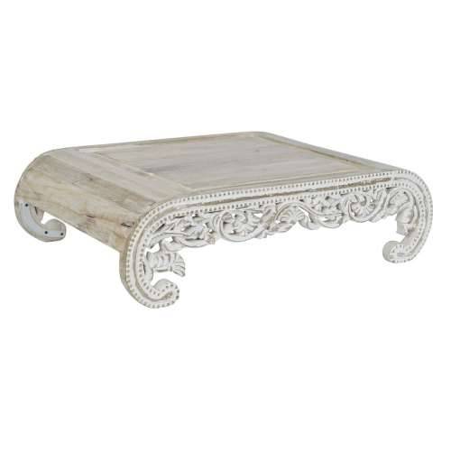 Pomoćni stolić DKD Home Decor Bijela Drvo Manga 89 x 63,5 x 25,4 cm Cijena