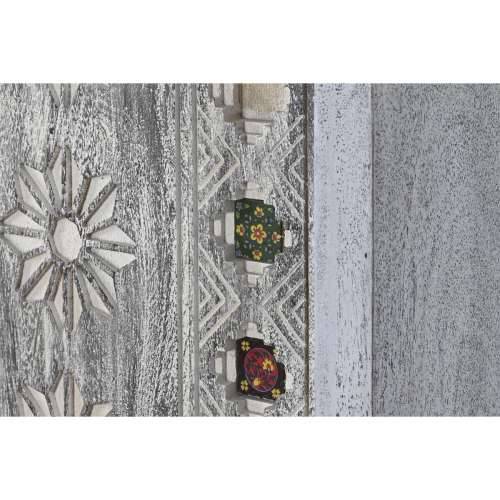 Ormarić DKD Home Decor Siva Bijela Drvo Manga (90 x 38 x 150 cm) Cijena