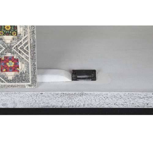 Ormarić DKD Home Decor Siva Bijela Drvo Manga (90 x 38 x 150 cm) Cijena