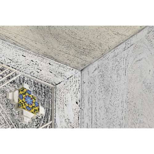 Namještaj za TV kabinet DKD Home Decor Bijela Bež Siva Pisana Keramika Drvo Manga 130 x 40 x 56 cm Cijena