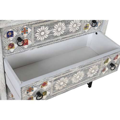 Komoda DKD Home Decor Keramika Siva Bijela Drvo Manga (80 x 38 x 80 cm) Cijena