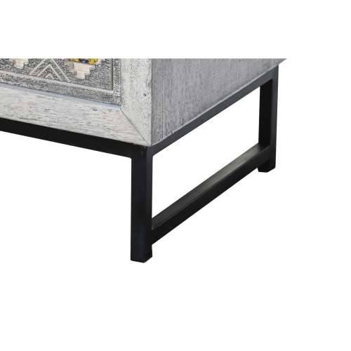 Komoda DKD Home Decor Keramika Siva Bijela Drvo Manga (80 x 38 x 80 cm) Cijena