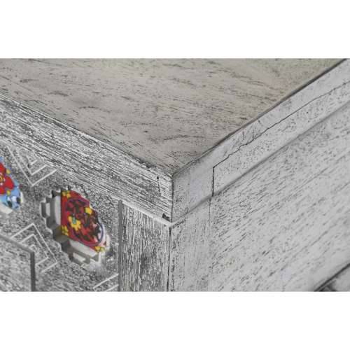 Škrinja DKD Home Decor Keramika Siva Bijela Drvo Manga (116 x 40 x 50 cm) Cijena