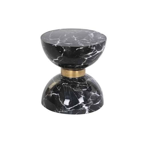 Pomoćni stolić DKD Home Decor 33 x 33 x 35 cm Crna Željezo Cijena