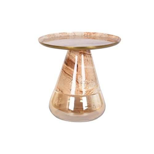 Pomoćni stolić DKD Home Decor Kristal Dvobojan Željezo 50 x 50 x 49 cm Cijena