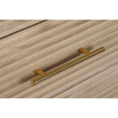 Komoda DKD Home Decor zlatan Svijetlo smeđi Drvo Paulovnija Drvo MDF Scandi 45 x 40 x 100 cm 42 x 40 x 100 cm Cijena