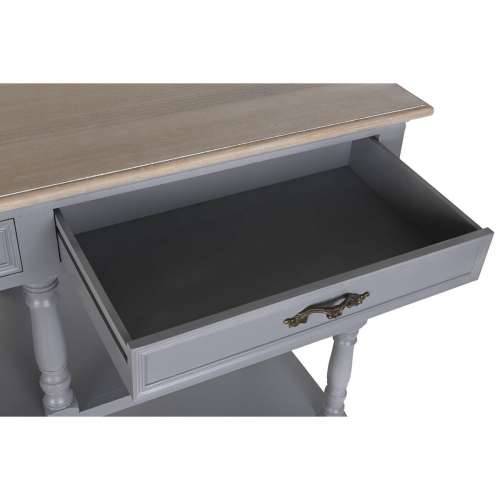 Ormarić za hodnik DKD Home Decor 117 x 39 x 89 cm Siva Prirodno Paulovnija Drvo MDF Cijena