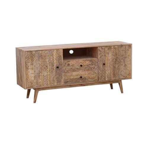 Namještaj za TV kabinet DKD Home Decor Pisana Prirodno Drvo Manga 155 x 40 x 70 cm Cijena